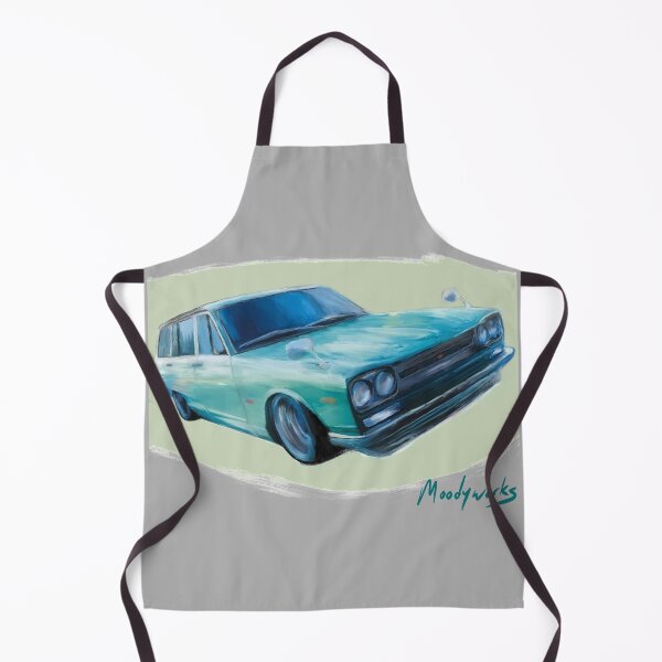 Item preview, Nissan Skyline Van / Wagon JDM Oil Painting designed and sold by Moodyworks.