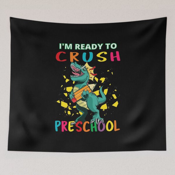 Item preview, I'm Ready To Crush Preschool III - Dinosaur designed and sold by Lemon Pepper.