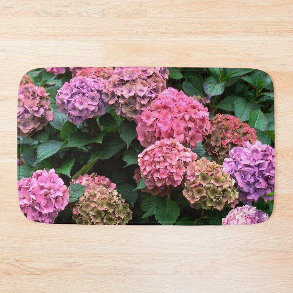 Item preview, Shabby Chic Multicolor Hydrangea Garden Flowers Cottage Wall Art Prints designed and sold by Erika Bartha.