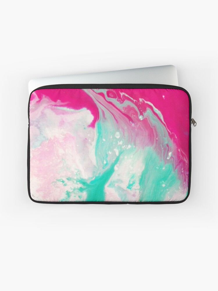 Thumbnail 1 of 2, Laptop Sleeve, Liquid swirls designed and sold by LumimangoArt.