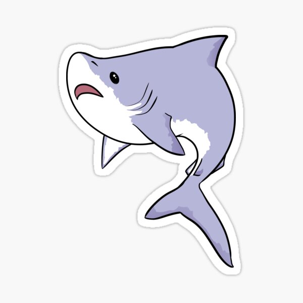 Cute Shark Sticker