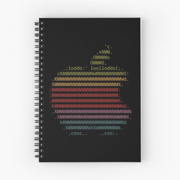 Item preview, MacOS Neofetch ASCII Art Logo designed and sold by WhateverIs.