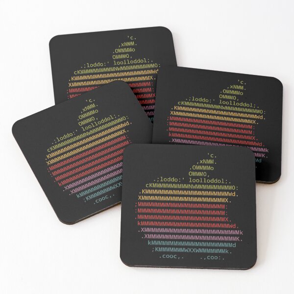 Item preview, MacOS Neofetch ASCII Art Logo designed and sold by WhateverIs.
