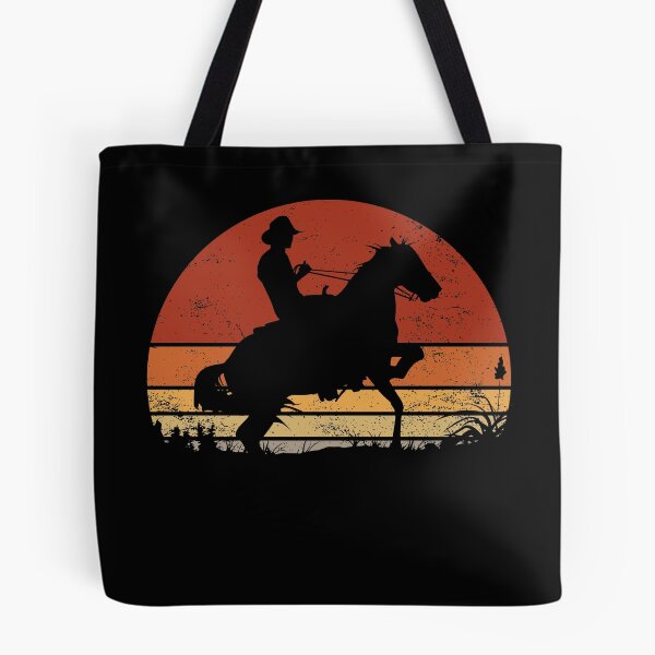 Item preview, Retro Vintage Sunset Horse Rider T-Shirt designed and sold by Cooltees4u1.