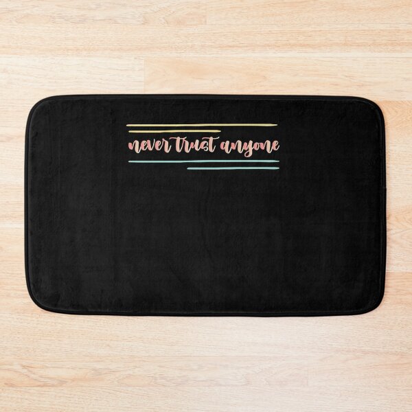 Item preview, never trust anyone , inspirational gift designed and sold by Noussairox.