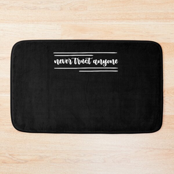 Item preview, never trust anyone , inspirational gift designed and sold by Noussairox.