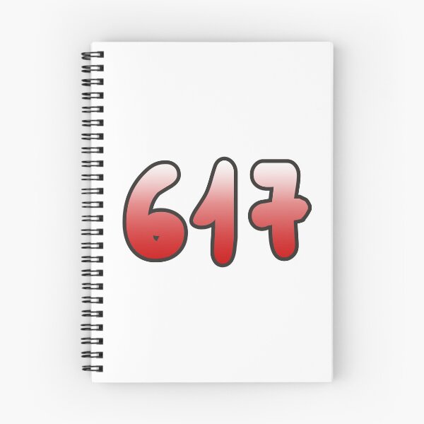 Item preview, 617 Area Code Boston University designed and sold by Hebrew Stickers.