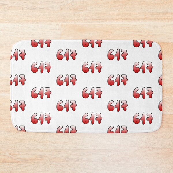 Item preview, 617 Area Code Boston University designed and sold by Hebrew Stickers.