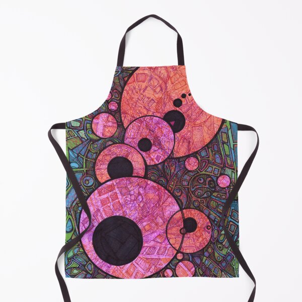 Item preview, Tempered Circles Graffiti Style designed and sold by Dawn Anthes.