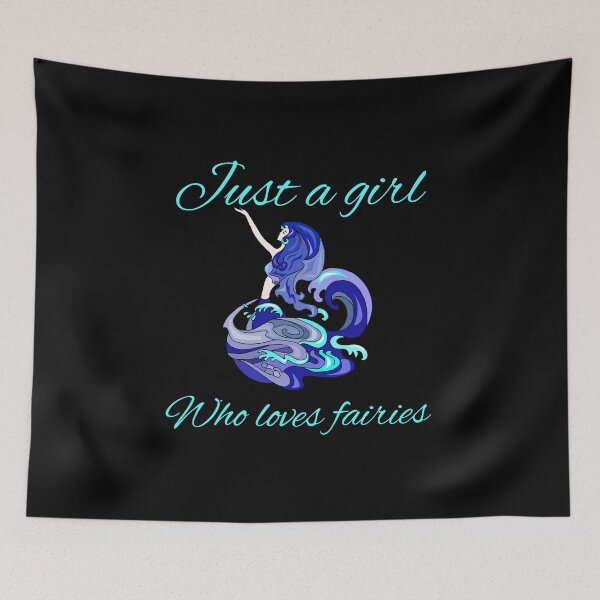 Item preview, Just a girl who loves fairies designed and sold by narilex.