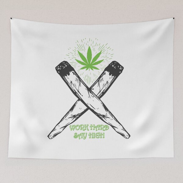 Item preview, Work Hard Say High designed and sold by Mohasin007.