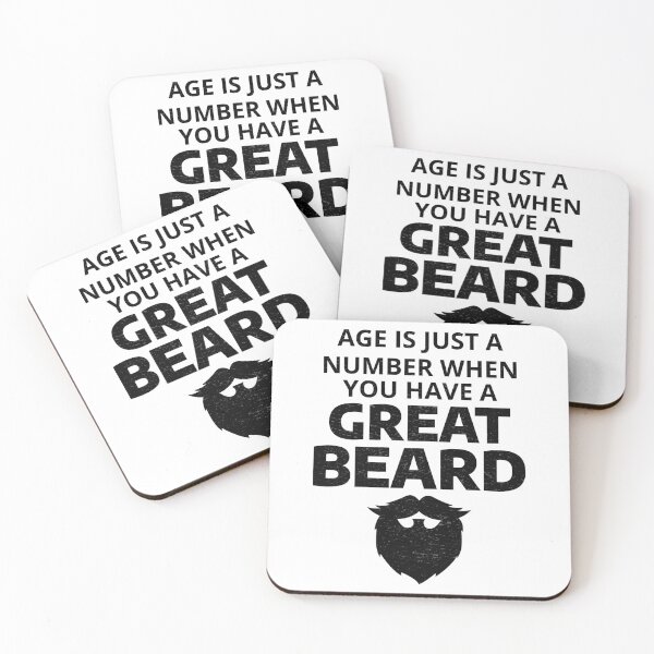 Item preview, Beard Bearded Funny Sayings Humour designed and sold by CuteDesigns1.