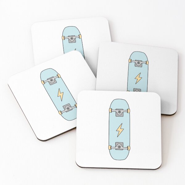 Item preview, Skateboard with a lightning bolt designed and sold by dancerstickers.