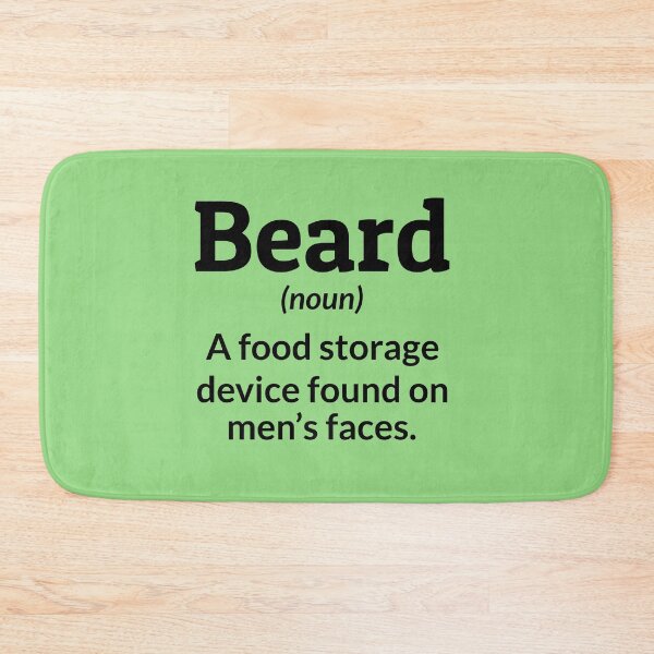 Item preview, Beard Bearded Funny Sayings Humour designed and sold by CuteDesigns1.