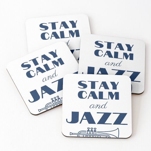 Item preview, Stay calm and JAZZ designed and sold by Qubalcube.