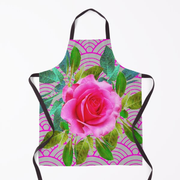 Item preview, ROSE GARDEN ART FUCHSIA-GREY ABSTRACT CLOUD PATTERN designed and sold by sharlesart.