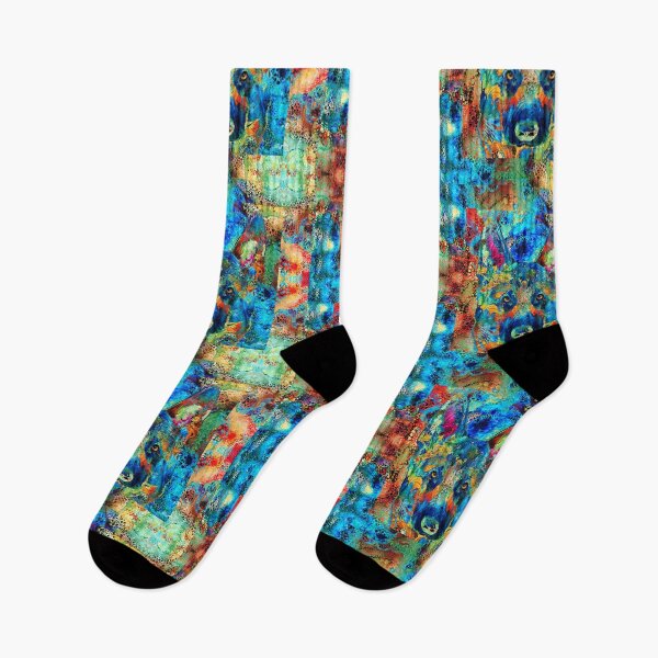 Item preview, Bright Fun Colorful German Shepherd Dog Art designed and sold by Sharon Cummings Art.
