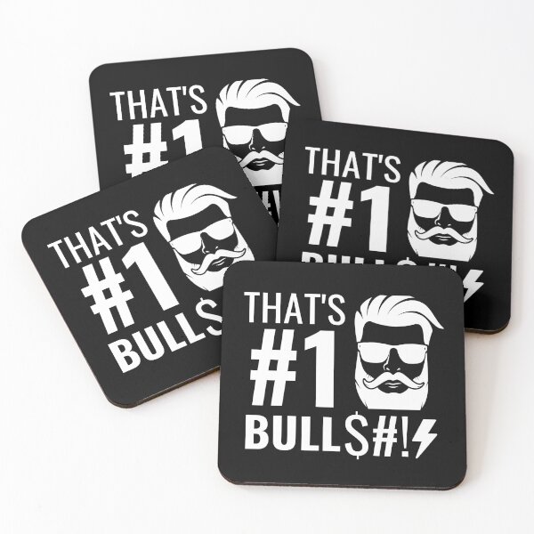 Item preview, Number One Bullshi | Bearded Man Wearing Sunglasses  designed and sold by NoirOwned.