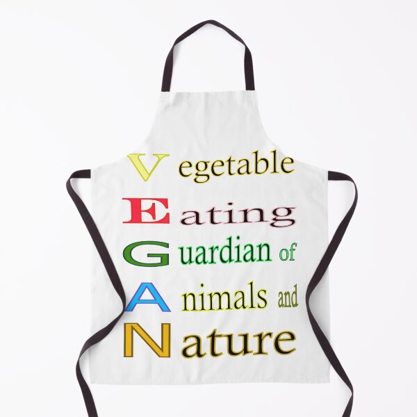 Item preview, Vegan acrostic poem guardian of animals and nature designed and sold by CottagePop.