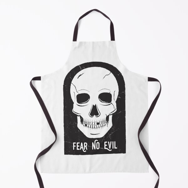 Item preview, Fear No Evil Skull Quote designed and sold by CitricDreams.