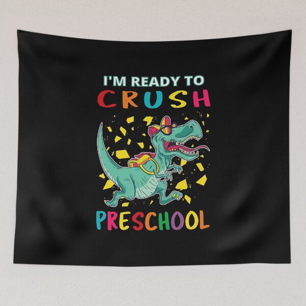 Item preview, I'm Ready To Crush Preschool IV - Dinosaur designed and sold by Lemon Pepper.