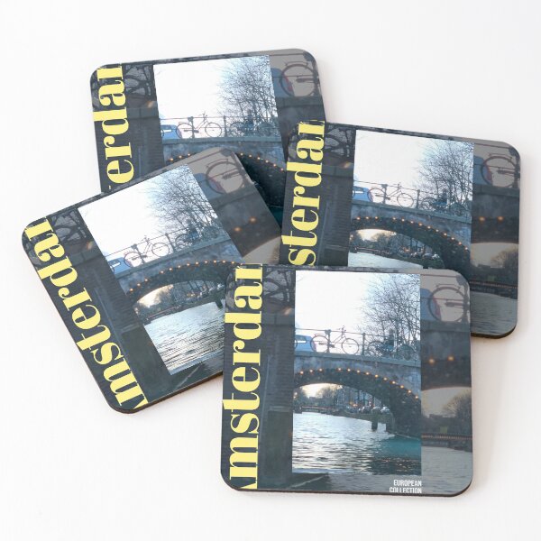 Item preview, 'Amsterdam' Bridge and Bicycle designed and sold by BullishGraphics.