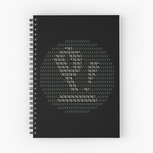 Item preview, Pop!_OS Linux Neofetch ASCII Art Logo designed and sold by WhateverIs.