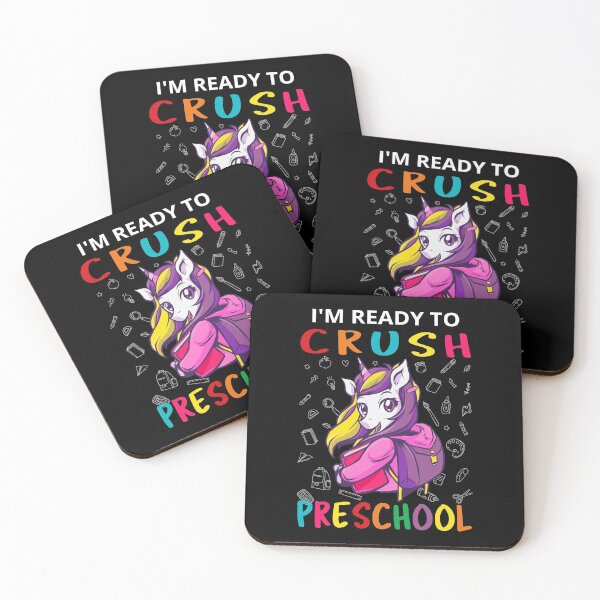 Item preview, I'm Ready To Crush Preschool V - Unicorn designed and sold by Lemon Pepper.