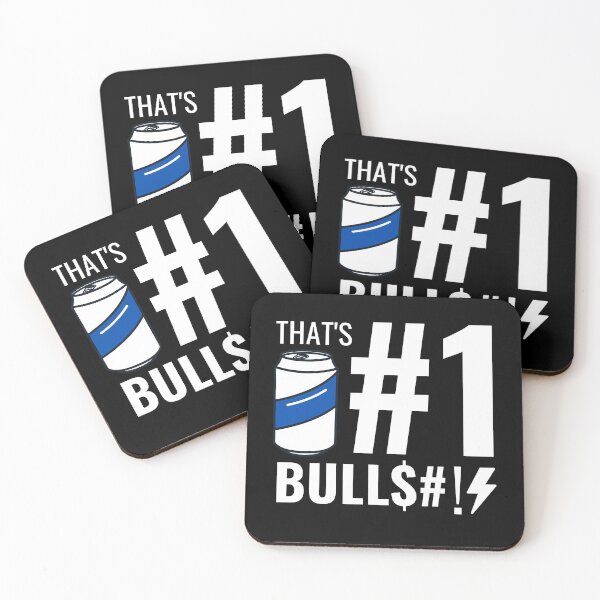 Item preview, Number One Bullshi | Beer Can | White and Blue designed and sold by NoirOwned.
