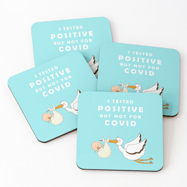 Item preview, I Tested Positive But Not For Covid, Funny Baby Reveal designed and sold by DGFashion.