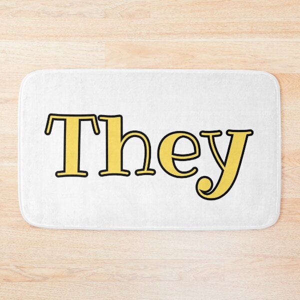 Item preview, They is the gender designed and sold by Colorful Misfits.