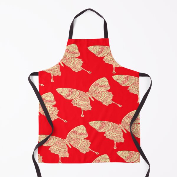 Item preview, MARIPOSA MANDALA AMARILLA Y ROJA designed and sold by RetroPlaceee.