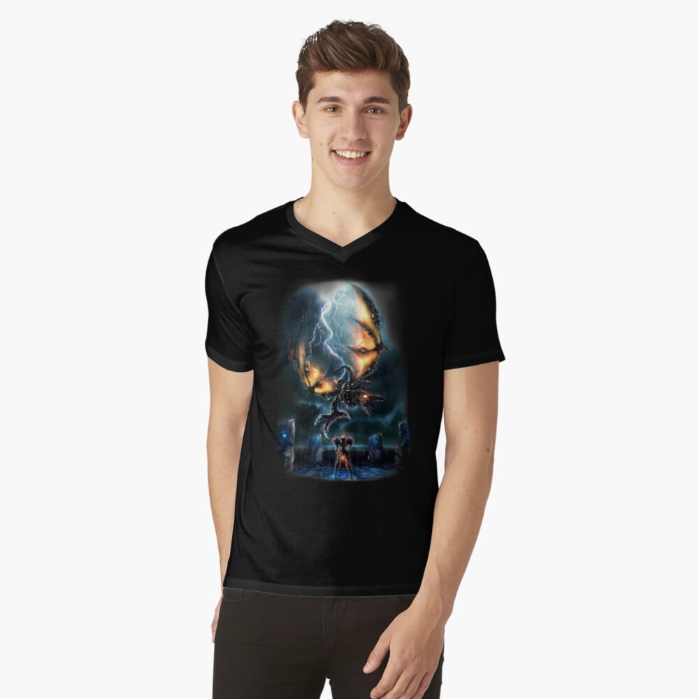 Item preview, V-Neck T-Shirt designed and sold by LightningArts.