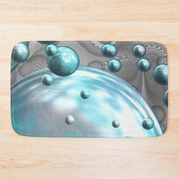 Item preview, Bubbly Aqua Oceanic Swirls designed and sold by SeaChangeDesign.