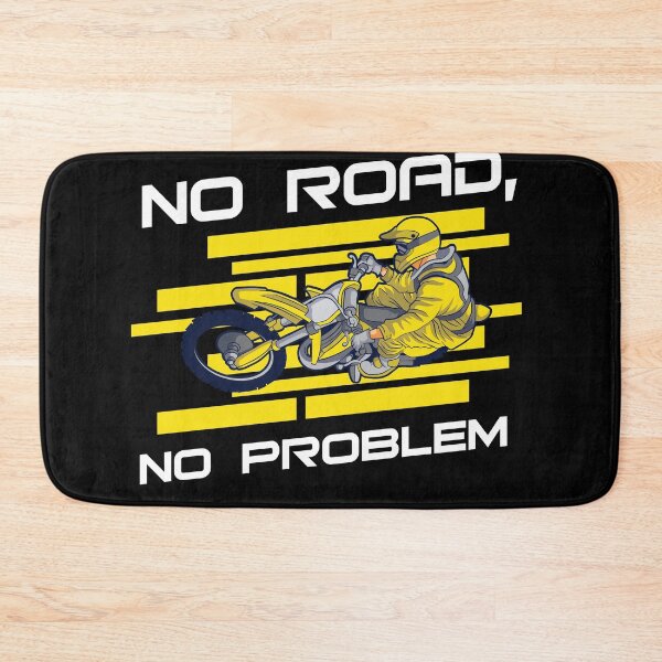 Item preview, No Road No Problem Motocross Off Road Dirt Bike Dirt Biking  designed and sold by Rzelemenz.