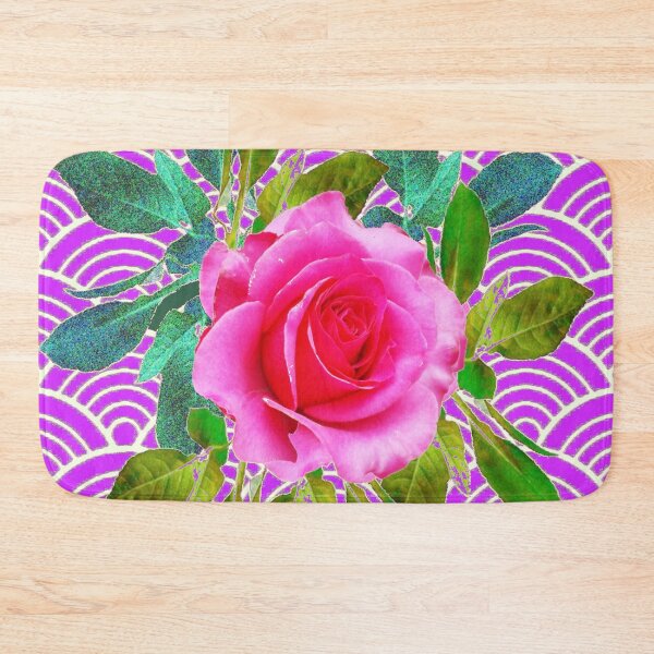 Item preview, PINK  ROSE GARDEN ART LILAC-WHITE ABSTRACT CLOUD PATTERN designed and sold by sharlesart.