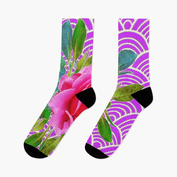 Item preview, PINK  ROSE GARDEN ART LILAC-WHITE ABSTRACT CLOUD PATTERN designed and sold by sharlesart.