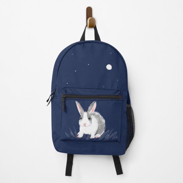 Item preview, Cute Bunny Moon Rabbit Painting Illustration designed and sold by WASHINGMACHINE’s vacation.
