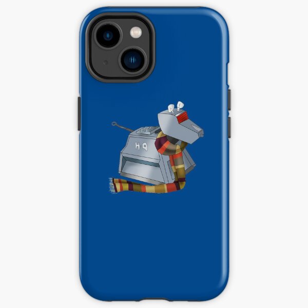 Classic Who Fourth Doctor Scarf K-9 Shirt Sticker iPhone Tough Case