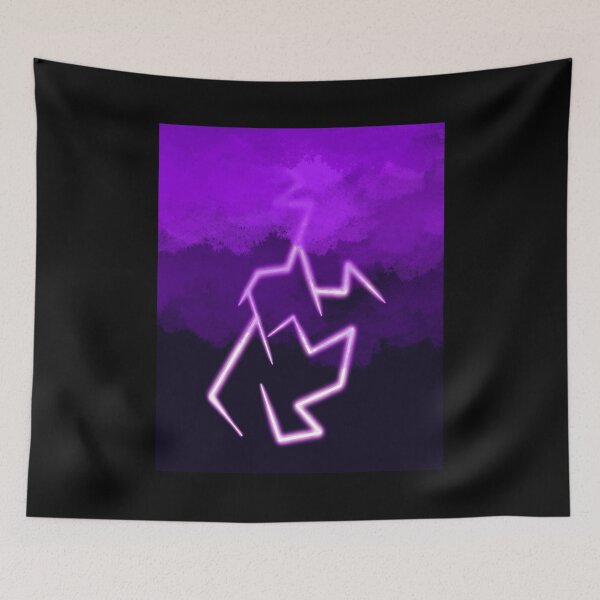 Item preview, Night time lightening storm designed and sold by AbicArtsStudio.