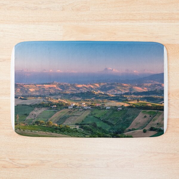 Item preview, Beautiful sunset on the countryside of Marche in a summer evening designed and sold by zakaz86.