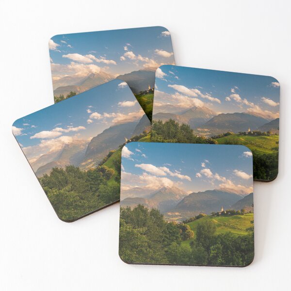 Item preview, Summer sunset in the mountains of Valle d'Aosta designed and sold by zakaz86.