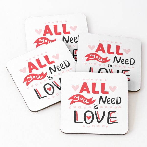 Item preview, All you need is love quotes vector image designed and sold by GLORY-LIFE.