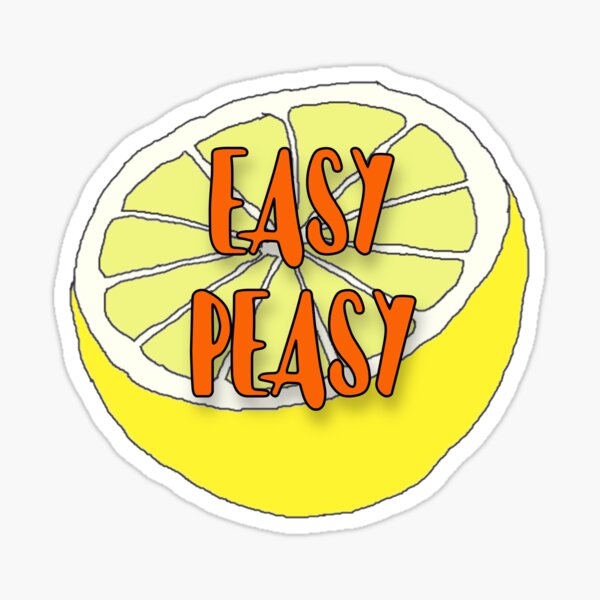 Easy Peasy {Stamp & Stickers #6}