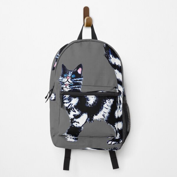Item preview, Color Pencils original Drawing - black and white Cat - looking up designed and sold by Eejee-SK.