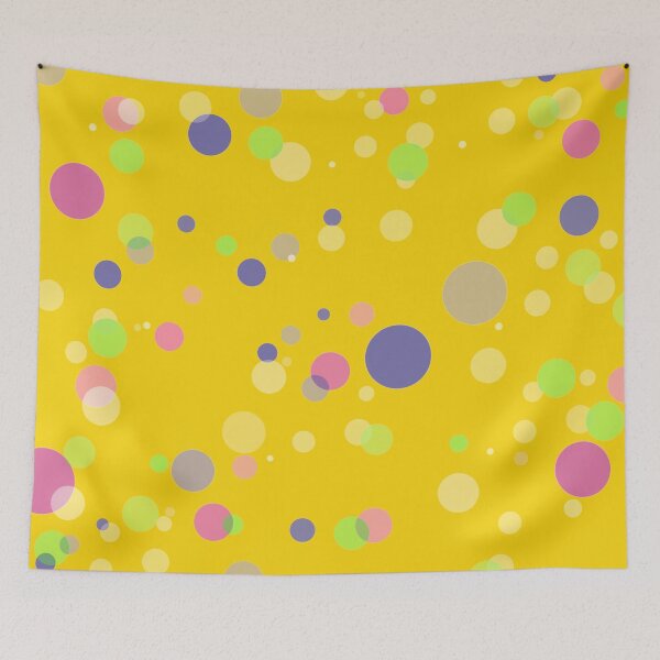 Item preview, Cute bubbles on Mango-Yellow designed and sold by Yolanda Designs.