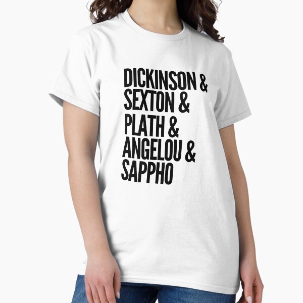 Item preview, Poetas femeninas (negro) designed and sold by Xandra Winters.