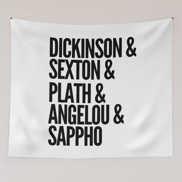 Item preview, Female Poets (Black) designed and sold by Xandra Winters.