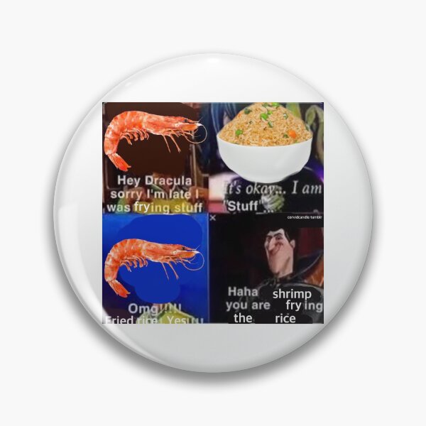 Item preview, shrimp fried rice designed and sold by milkymintshoppe.