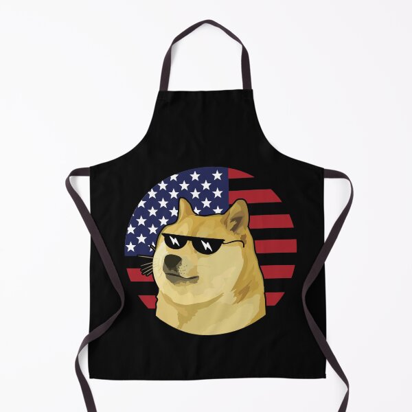 Item preview, Doge Sunglasses Dogecoin American Flag designed and sold by SenGift.